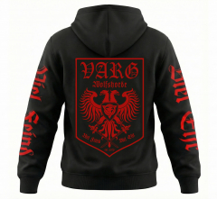 VARG - Wolfshorde Zipper   Black/Red