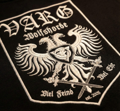 VARG - Wolfshorde Crewneck Sweater   Black/White